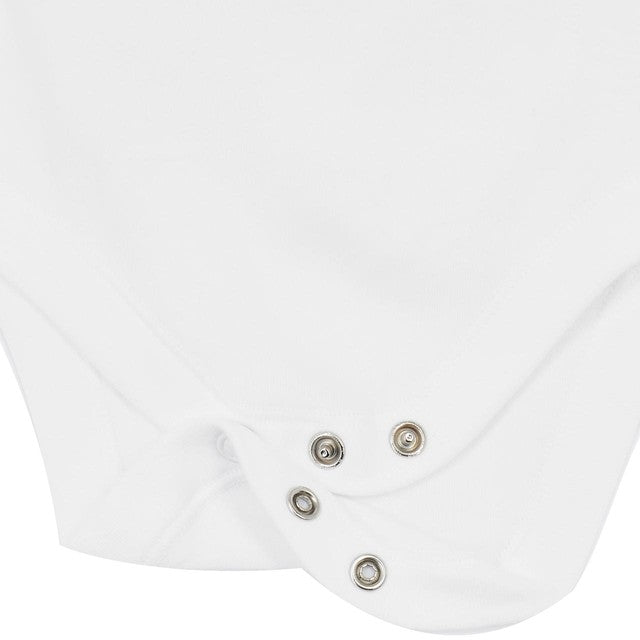 M&S baby cotton short sleeve bodysuits white 18-24 months, imported from the UK