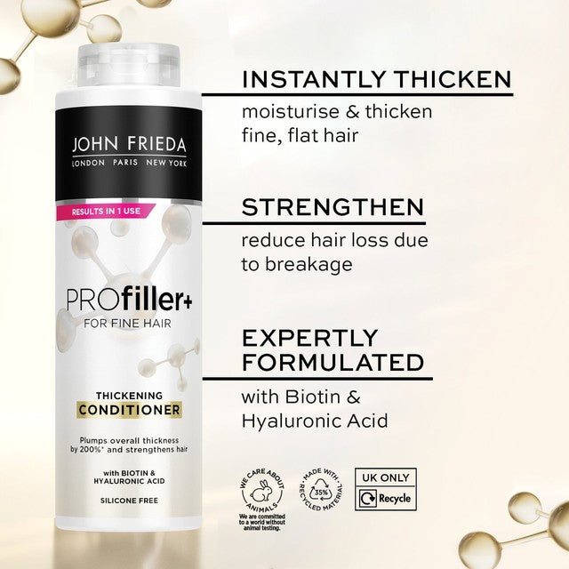 John Frieda Volume PROfiller+ Thickening Conditioner 500ml, UK version
