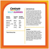 Centrum Immunity Support orange flavour gummy multivitamins 60 gummies - British product