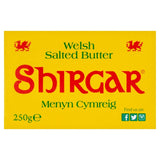 Shirgar salted Welsh butter 250g (British brand)
