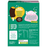 PUKPIP banana dark chocolate 3x70g, imported from the UK