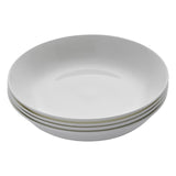 Portmeirion white pasta bowls set of 4, 21.8cm, imported from the UK