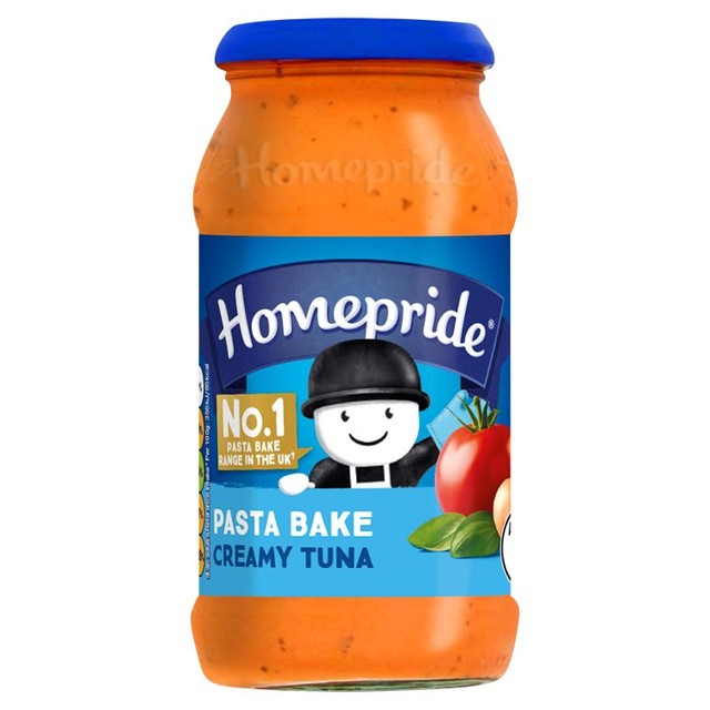 Homepride creamy tomato tuna pasta bake sauce 485g, UK version