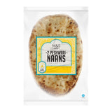 M&S M&S Peshwari Naan Bread with Sultanas and Coconut 2 Pack- Buy online at McGrocer