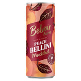 Belvoir Farm Peach Bellini Mocktail in a can (British brand)