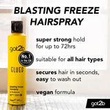 Schwarzkopf got2b Glued Blasting Freeze Spray hairspray 300ml (British brand)