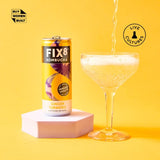 Fix8 ginger turmeric kombucha soda 4 x 250ml - British product