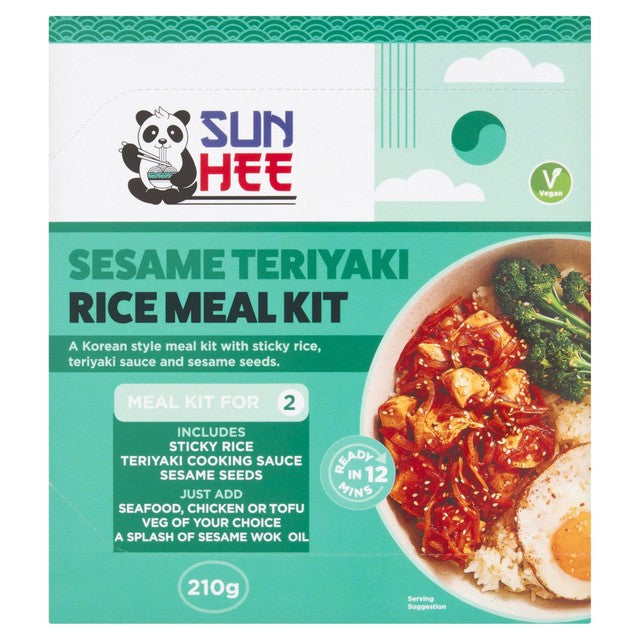 Sun Hee Sesame Teriyaki Rice Meal Kit 210g (British brand)