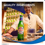 Peroni Nastro Azzurro lager 4 x 330ml bottles, imported from the UK