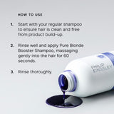 Philip Kingsley Pure Blonde Booster Weekly Shampoo 250ml, imported from the UK