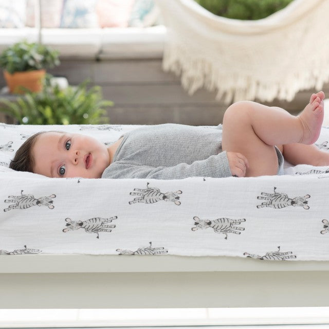 Aden + Anais Safari Babes muslin swaddle blanket 112x112cm - British product