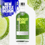 Absolut Lime Flavoured Vodka 70cl - British product