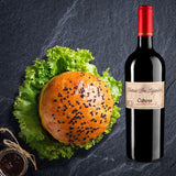 Ch Bru Lagardette Cahors red wine 75cl - British product