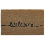 HugRug Welcome Printed Door Mat 45x75cm (British brand)