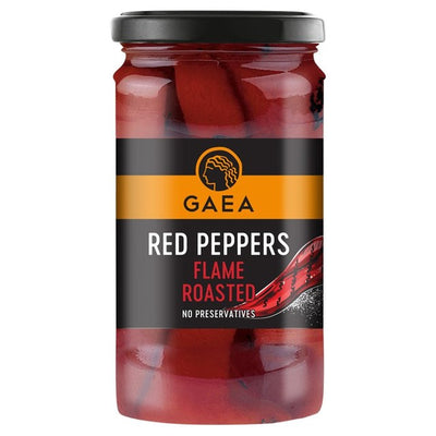 M&S Gaea Flame Roasted Red Peppers Pickled Peppers 290g- Buy online at McGrocer