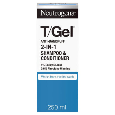 M&S Neutrogena T-Gel Anti-flass 2-i-1 Sjampo og Balsam 250ml- Kjøp online hos McGrocer