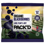 Pack'd Organic Blackberries Frozen Fruit 300g