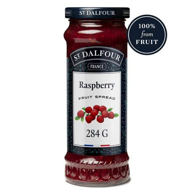 St Dalfour raspberry fruit spread 284g (British brand)