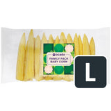 Ocado Baby Corn Family Pack Fresh Sweetcorn 285g
