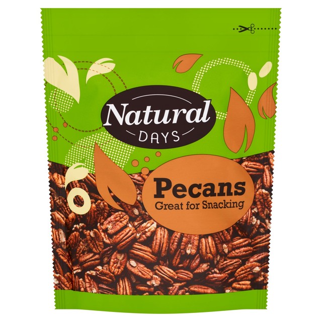 Natural Days Pecan Nuts 150g, imported from the UK