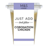 M&S M&S Coronation Chicken Deli Filler 220g- Buy online at McGrocer