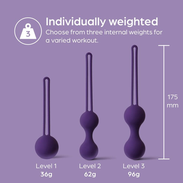 So Divine Sensual Kegel Ball Training Set (British brand)