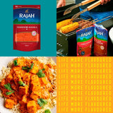 Rajah Tandoori Masala Powder Natural Ground 100g, imported from the UK