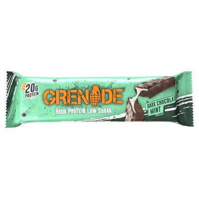 M&S Grenade Dark Chocolate Mint Protein Bar 60g- Buy online at McGrocer
