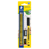 M&S Staedtler Noris Pencil and Handwriting Pen Stationery Set- Buy online at McGrocer