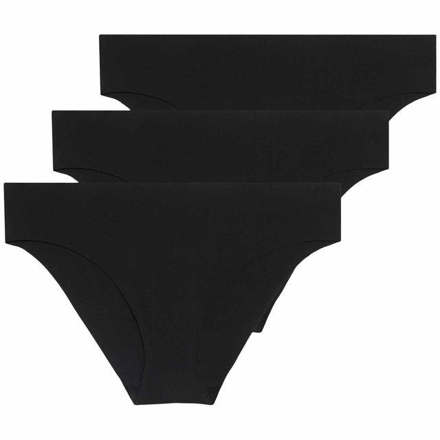 M&S Women's Brazilian Knickers Black Size 8, imported from the UK