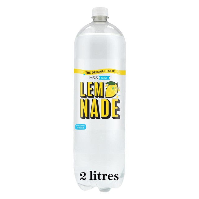 M&S Diet Lemonade 2L, imported from the UK