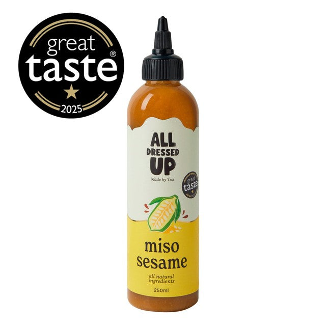 All Dressed Up Miso & Sesame Salad Dressing 250ml - British product