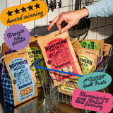 Northern Pasta rigatoni pasta 450g, imported from the UK