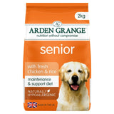 Arden Grange senior chicken & rice dry dog food 2kg - British product