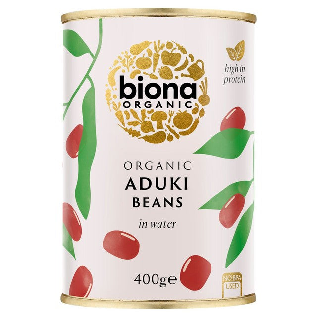 Biona Organic Aduki Beans 400g - British product