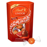 Lindt Lindor blood orange milk chocolate truffles 200g, UK version