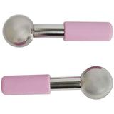 M&S Bloom stainless steel ice globes cooling skincare tool (British brand)