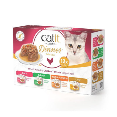 M&S Catit Chicken Dinner Variety Pack Wet Cat Food- Buy online at McGrocer