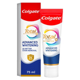 M&S Colgate Total Active Prevention Advanced Teeth Whitening Toothpaste 75ml- Buy online at McGrocer