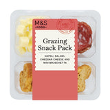 M&S Grazing Snack Pack with Cheese and Salami 55g