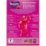Bassetts raspberry multivitamin gummies for children age 7-11 - British product