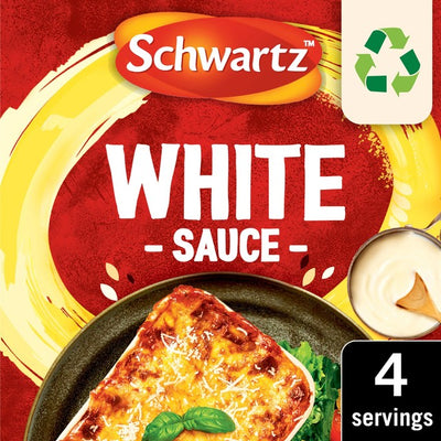 M&S Schwartz White Sauce Mix 25g- Buy online at McGrocer