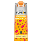Funkin Strawberry Woo Woo cocktail mixer 1L - British product
