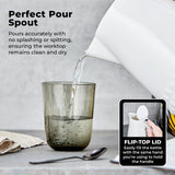 Tower kettle white 1.5L (British brand)