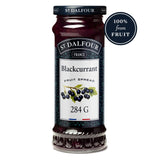 St Dalfour blackcurrant fruit spread 284g (British brand)