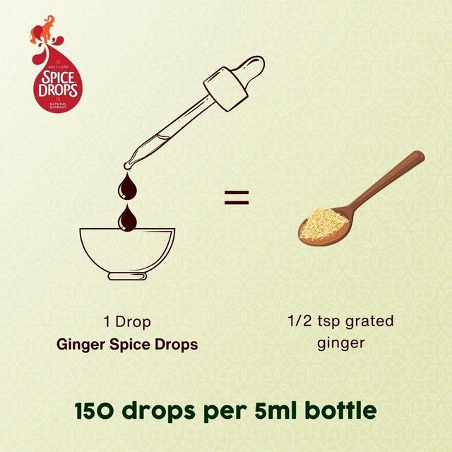 Holy Lama concentrated natural ginger extract 5ml (British brand)