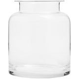 M&S M&S Apothecary Statement Flower Vase Clear Glass Vase 22cm- Buy online at McGrocer