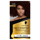 M&S Schwarzkopf Oleo Intense Permanent Oil Colour 3-22 Deep Bordeaux Hair Dye- Buy online at McGrocer
