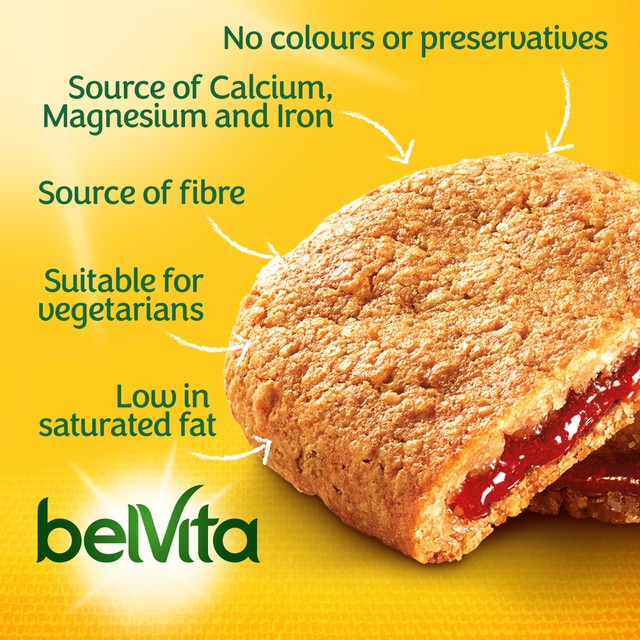 Belvita strawberry soft bakes breakfast biscuits - British product