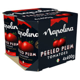 Napolina plum tomatoes 4x400g, imported from the UK